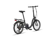 Altec Comfort Vouwfiets Mat Zwart