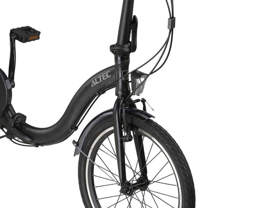 Altec Comfort Vouwfiets Mat Zwart