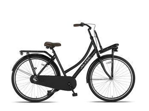 Altec Nostalgia Transportfiets 3v 28inch 53cm Mat Zwart