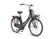 Altec Retro Transportfiets Mat Zwart