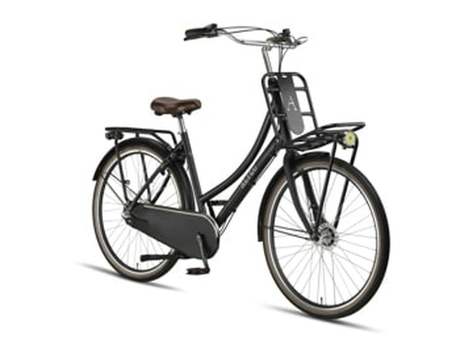 Altec Retro Transportfiets Mat Zwart