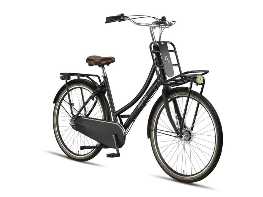 Altec Retro Transportfiets Mat Zwart