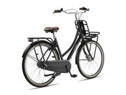 Altec Retro Transportfiets Mat Zwart