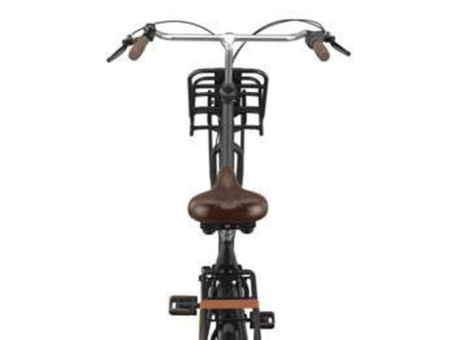 Altec Retro Transportfiets Mat Zwart