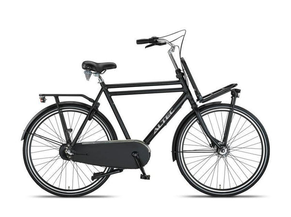Altec Retro Transportfiets Mat Zwart