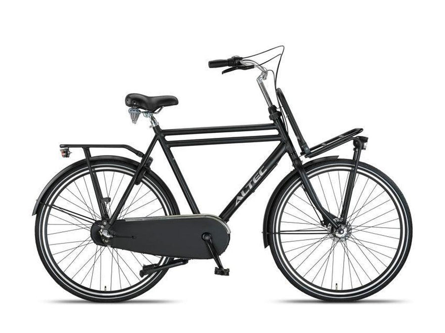 Altec Retro Transportfiets Mat Zwart