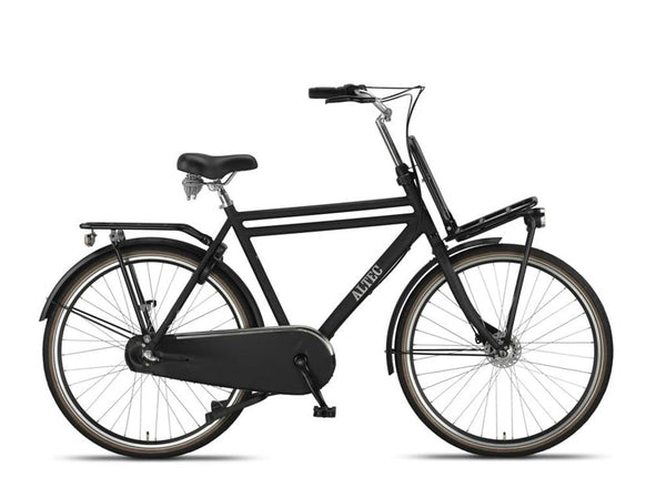 Altec Retro Transportfiets Mat Zwart