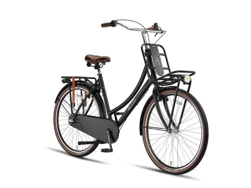 Altec Vintage Transportfiets 3v 28inch 50cm Mat Zwart