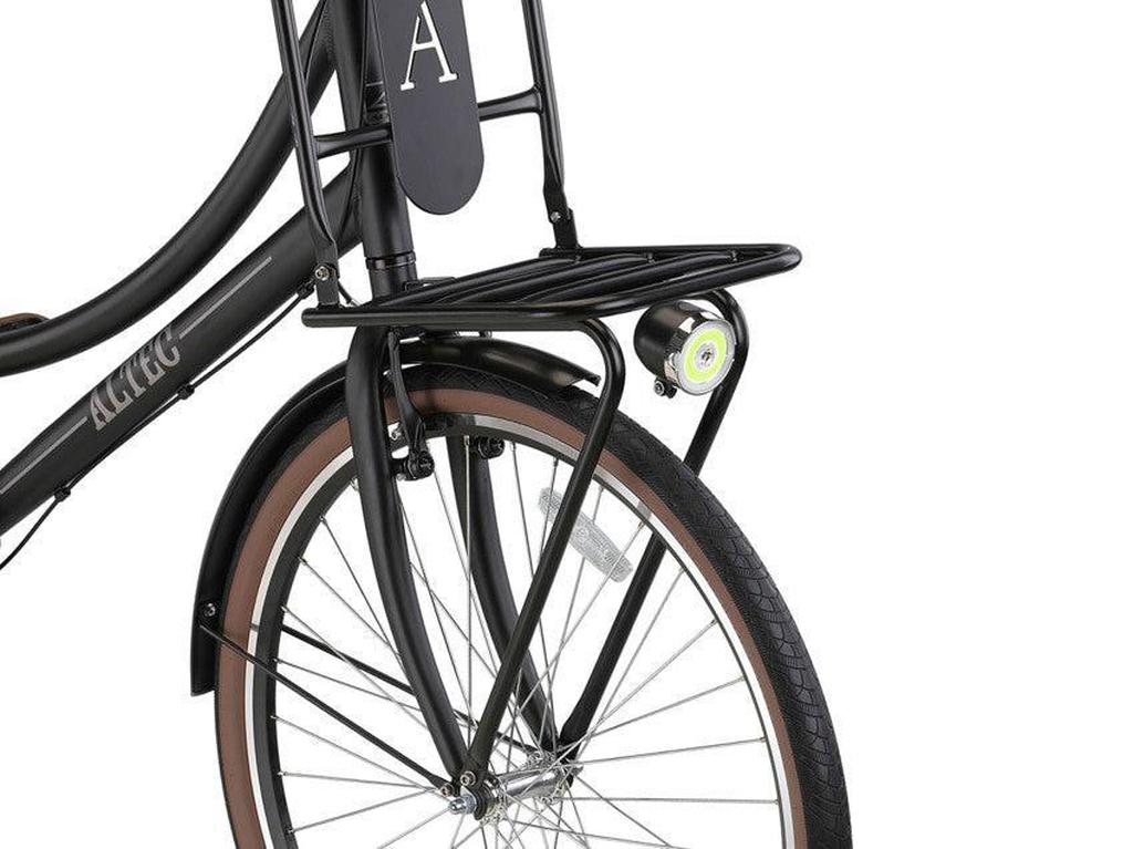 Altec Vintage Transportfiets 3v 28inch 50cm Mat Zwart