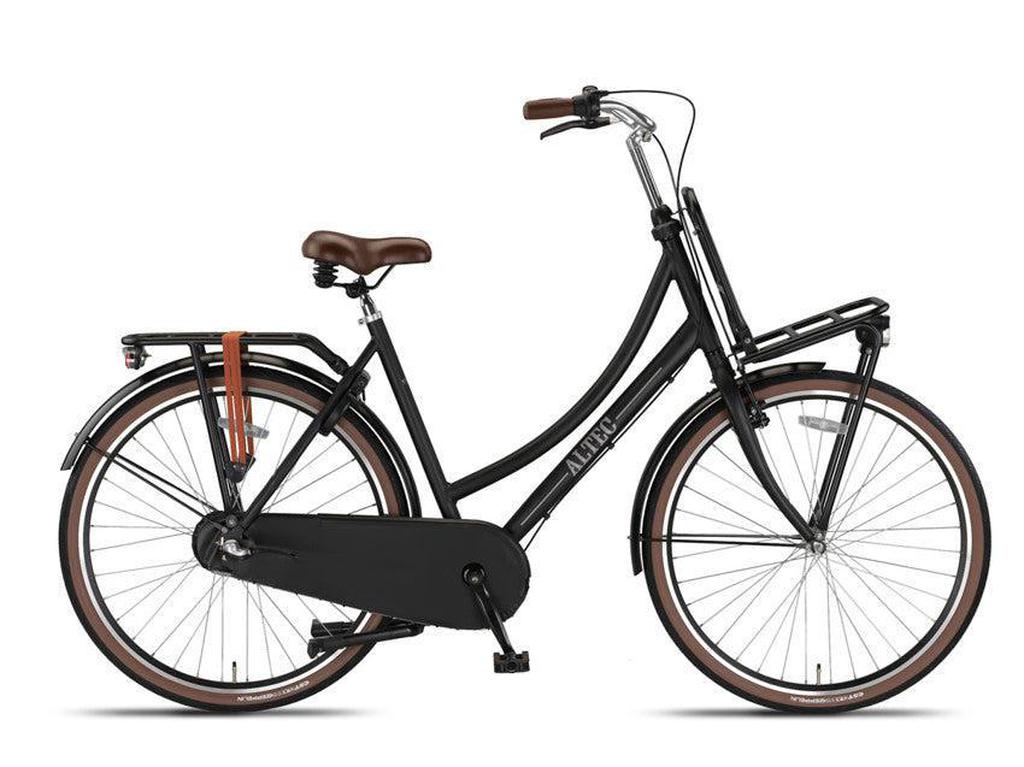 Altec Vintage Transportfiets 3v 28inch 50cm Mat Zwart