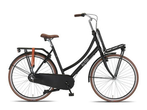 Altec Vintage Transportfiets 3v 28inch 57cm Mat Zwart