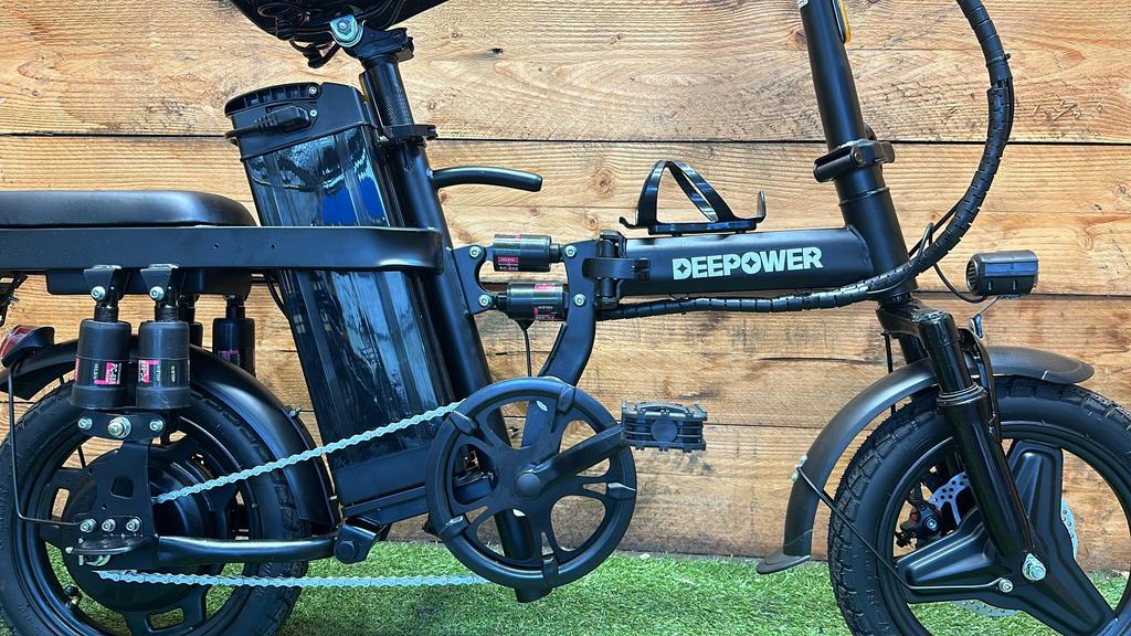 Deepower Nieuw E-Bike Vouwfiets 3v 14inch 37cm