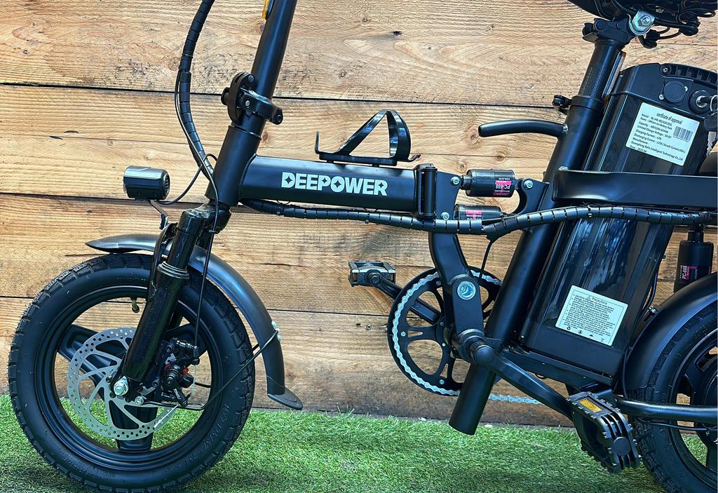Deepower Nieuw E-Bike Vouwfiets 3v 14inch 37cm