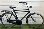 Herenfiets zwart cm65 inch28