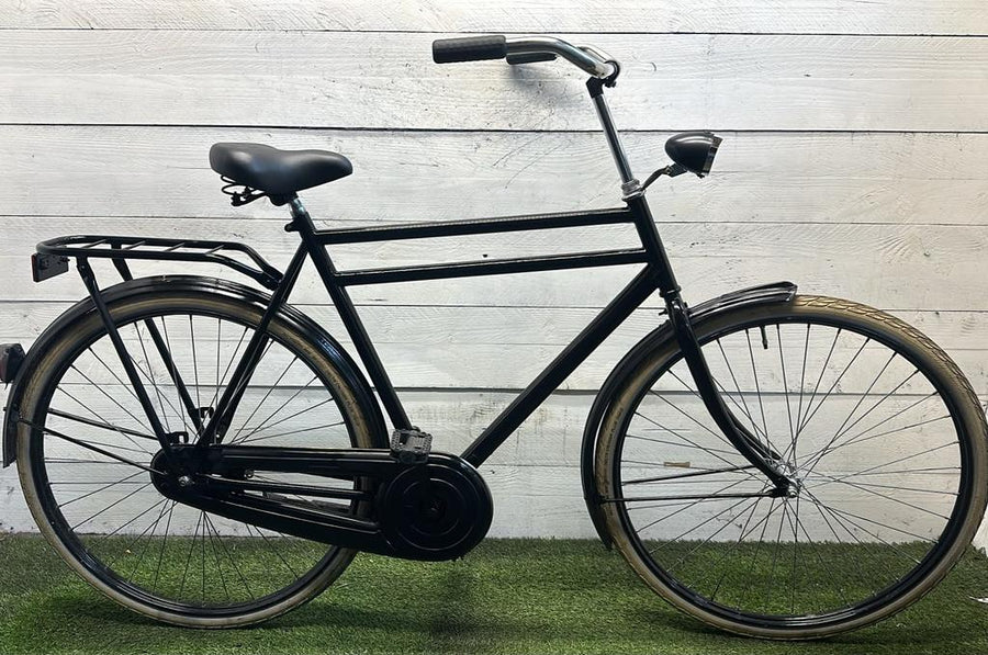 Herenfiets zwart cm65 inch28