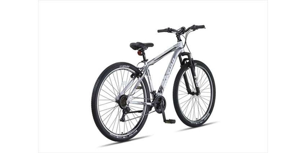 Umit 4 Motion 29 inch 46cm MTB V-Brake Chroom-Zwart