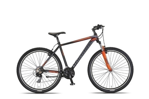 Umit Mirage 27.5 inch 50cm MTB V-Brakes Zwart/Oranje