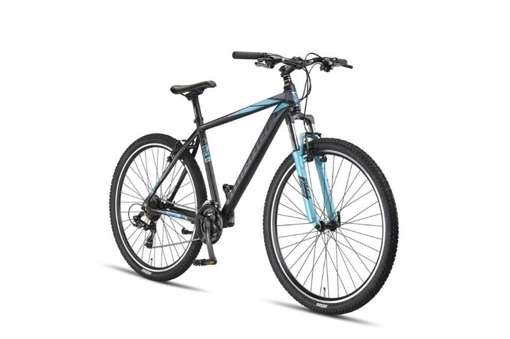 Umit Mirage 27.5 inch 50cm MTB V-Brakes Zwart/Turquoise