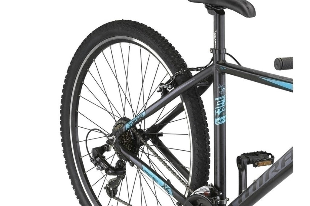 Umit Mirage 27.5 inch 50cm MTB V-Brakes Zwart/Turquoise