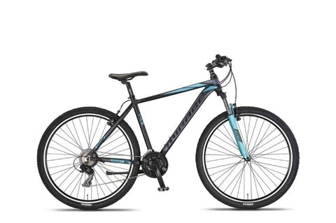 Umit Mirage 27.5 inch 50cm MTB V-Brakes Zwart/Turquoise