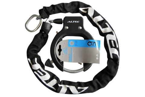 Altec ringslot en Altec insteekketting gemonteerd